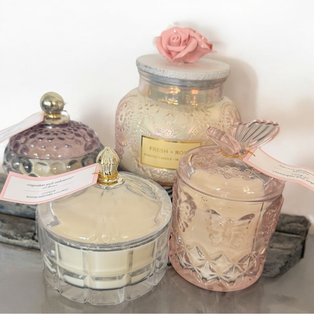 New cupcakes and cashmere Elegant Cream Candle